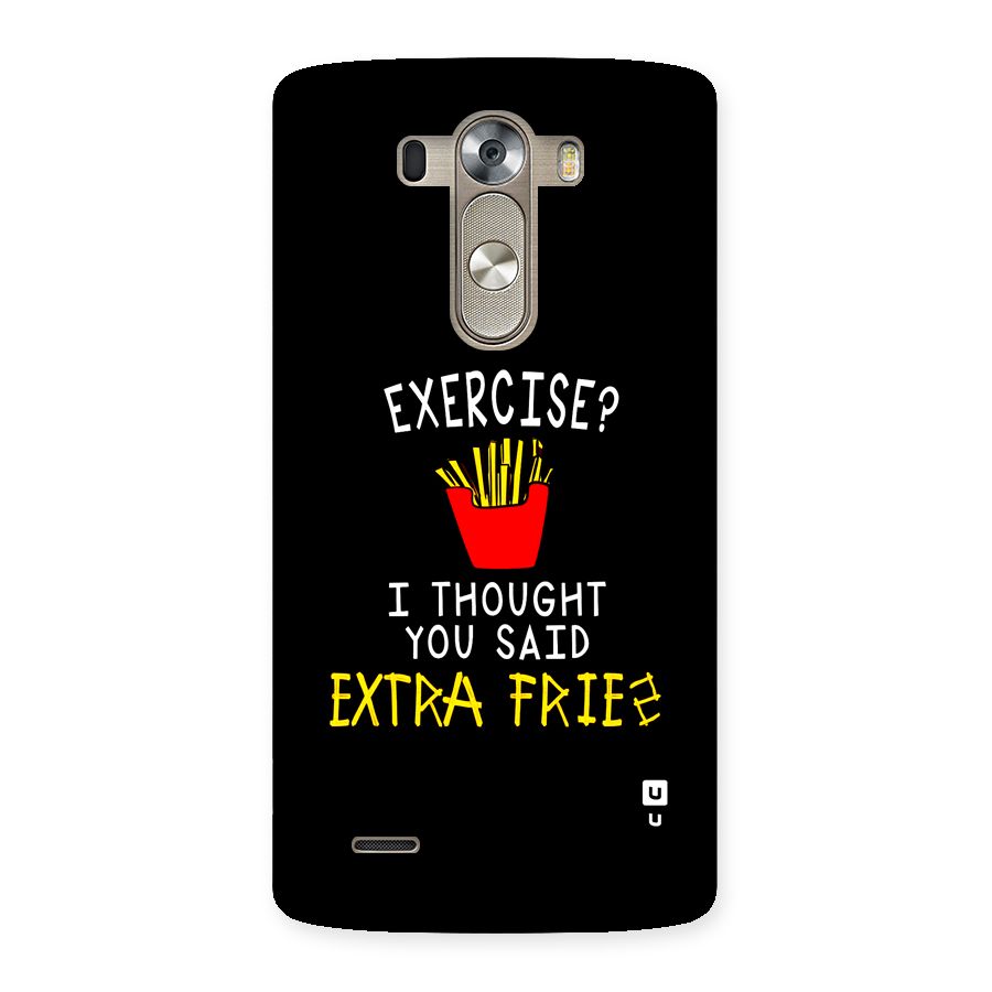 Extra Fries Back Case for LG G3