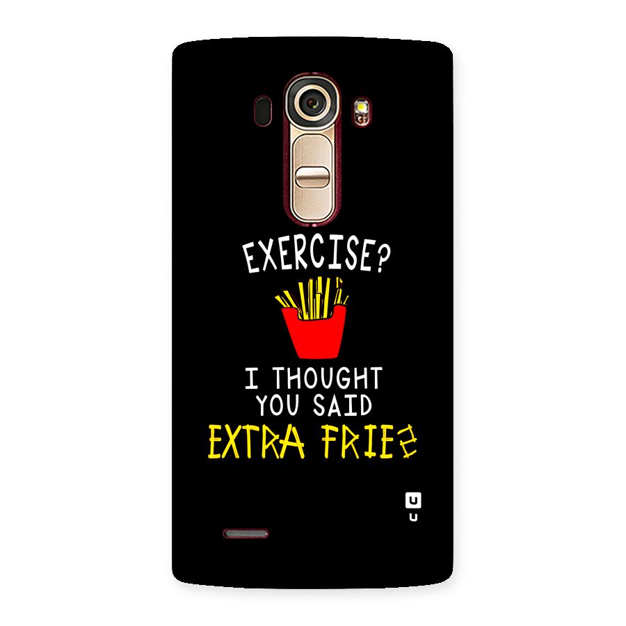 Extra Fries Back Case for LG G4