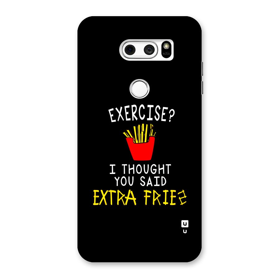 Extra Fries Back Case for LG V30