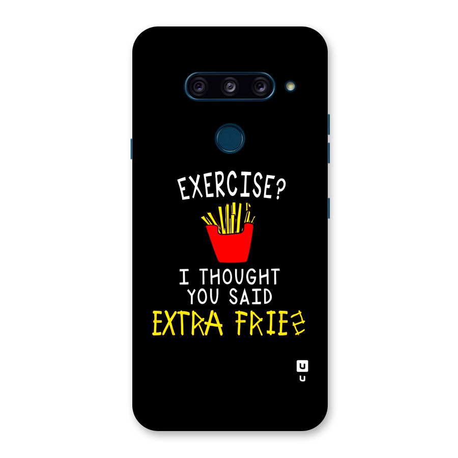 Extra Fries Back Case for LG  V40 ThinQ