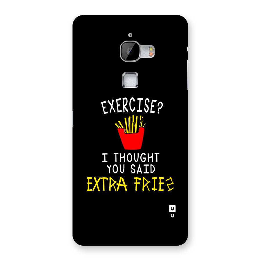 Extra Fries Back Case for LeTV Le Max