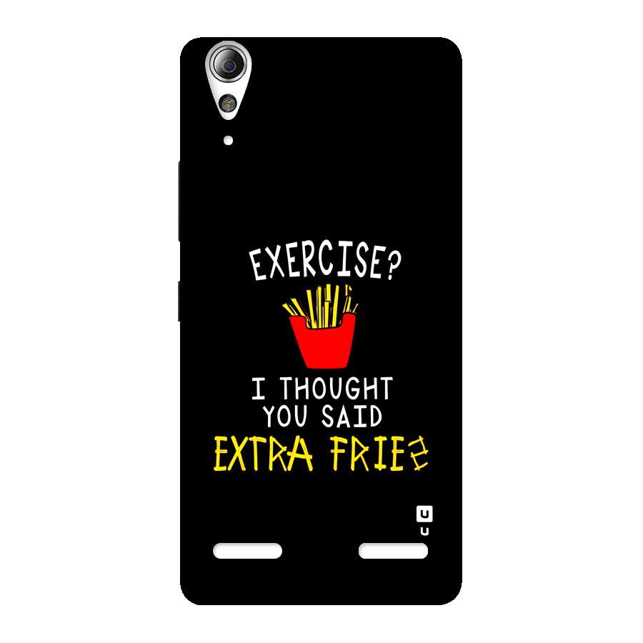 Extra Fries Back Case for Lenovo A6000