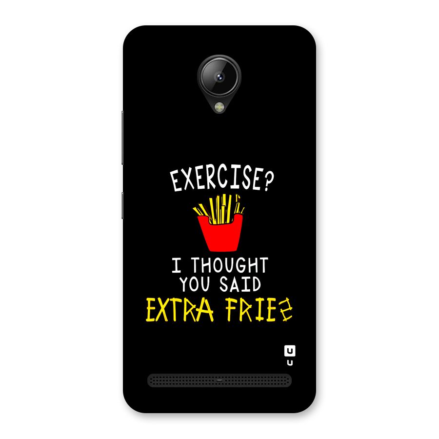 Extra Fries Back Case for Lenovo C2