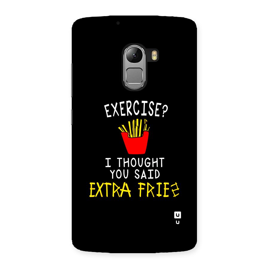 Extra Fries Back Case for Lenovo K4 Note