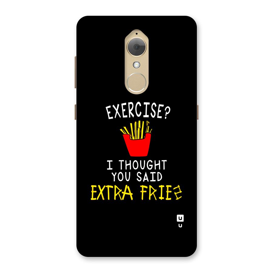 Extra Fries Back Case for Lenovo K8
