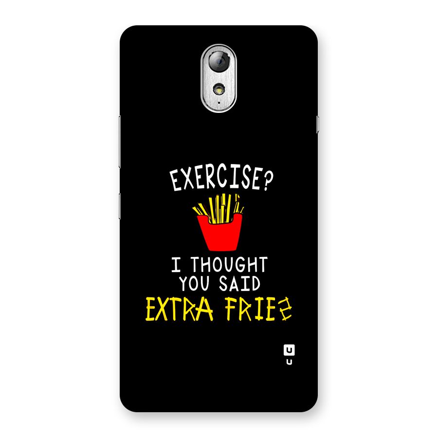 Extra Fries Back Case for Lenovo Vibe P1M