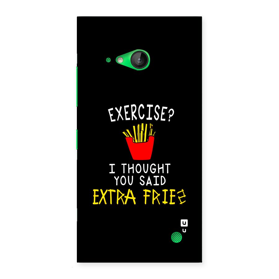 Extra Fries Back Case for Lumia 730