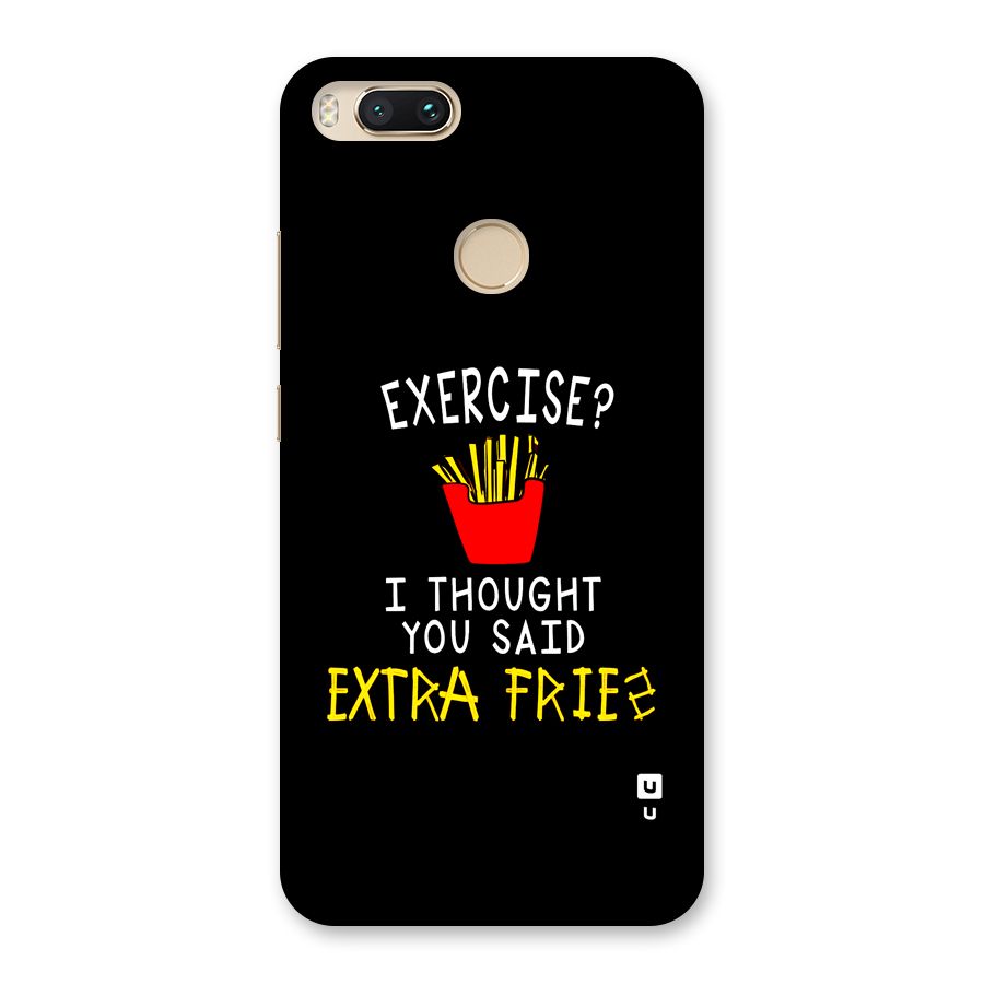 Extra Fries Back Case for Mi A1