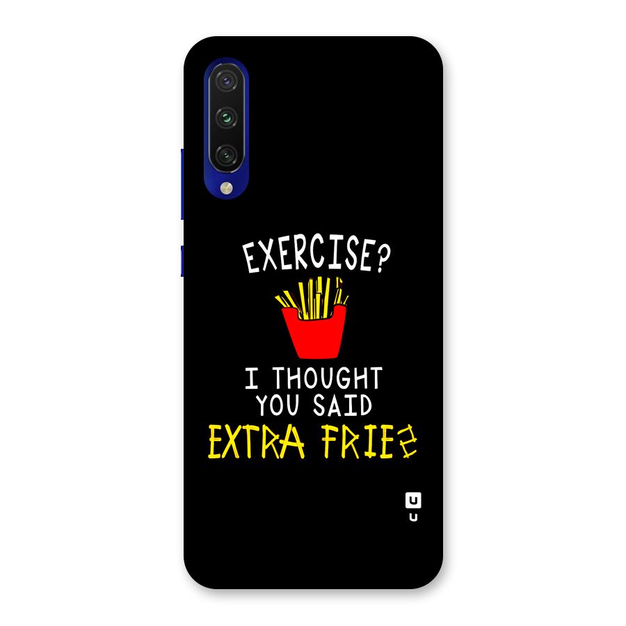 Extra Fries Back Case for Mi A3