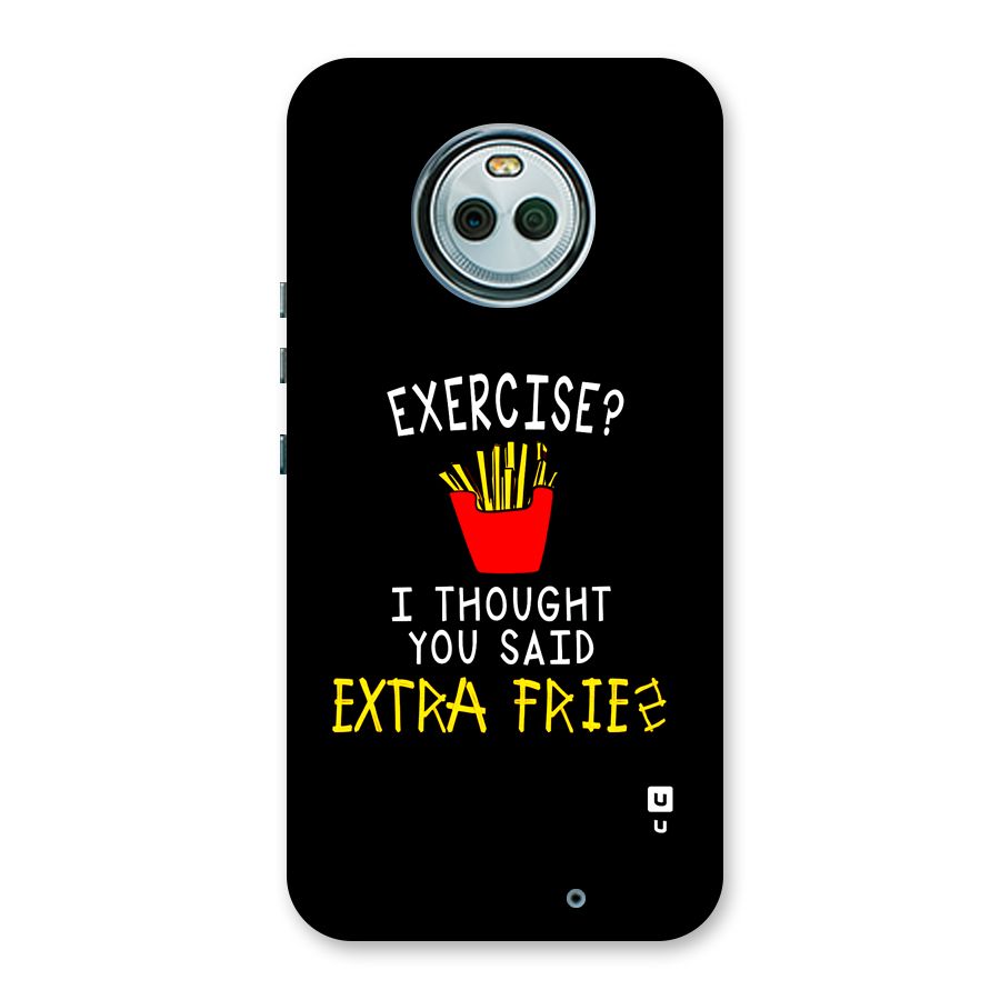 Extra Fries Back Case for Moto X4