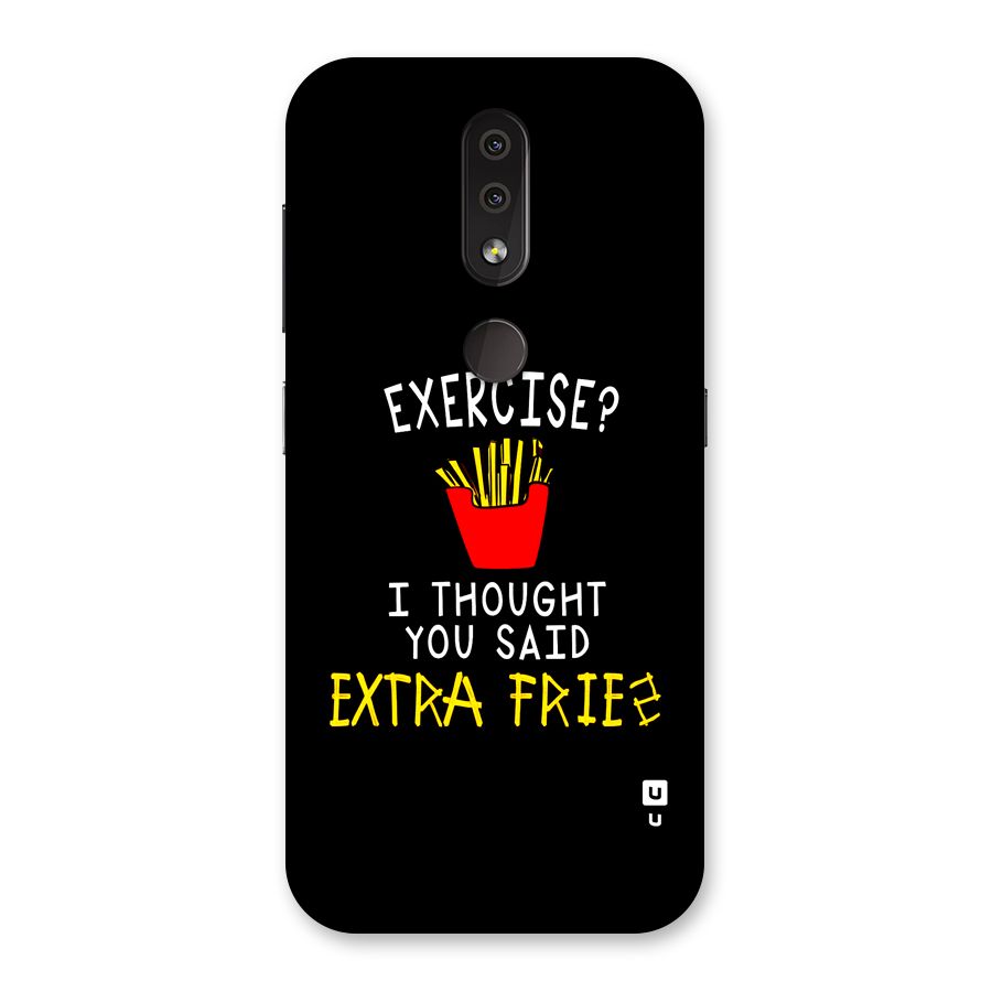Extra Fries Back Case for Nokia 4.2