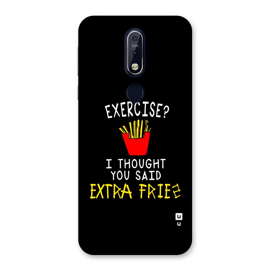 Extra Fries Back Case for Nokia 7.1
