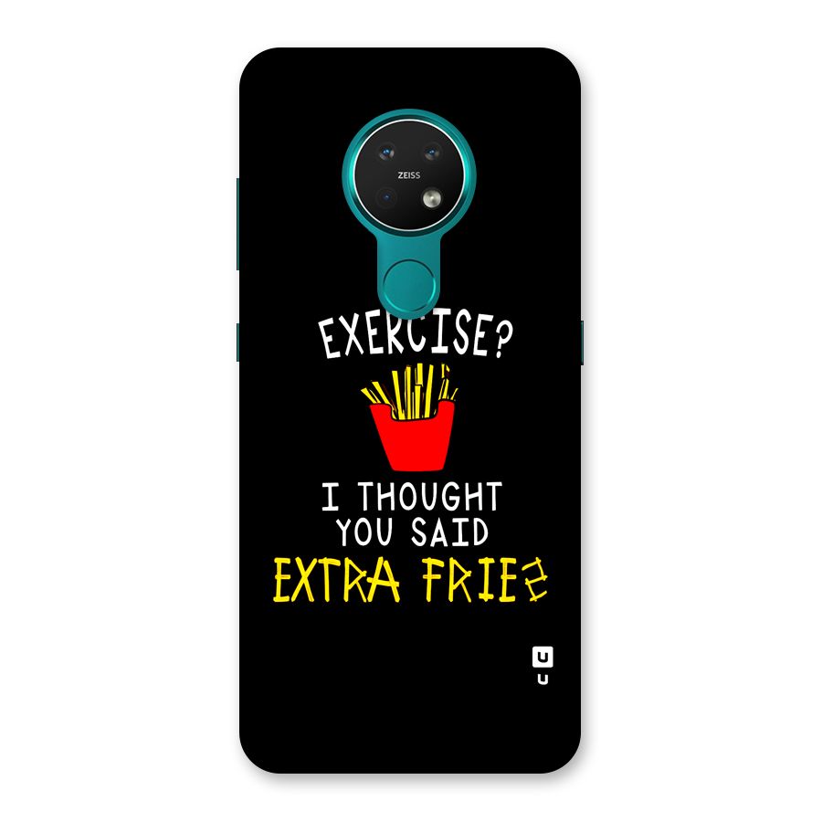 Extra Fries Back Case for Nokia 7.2