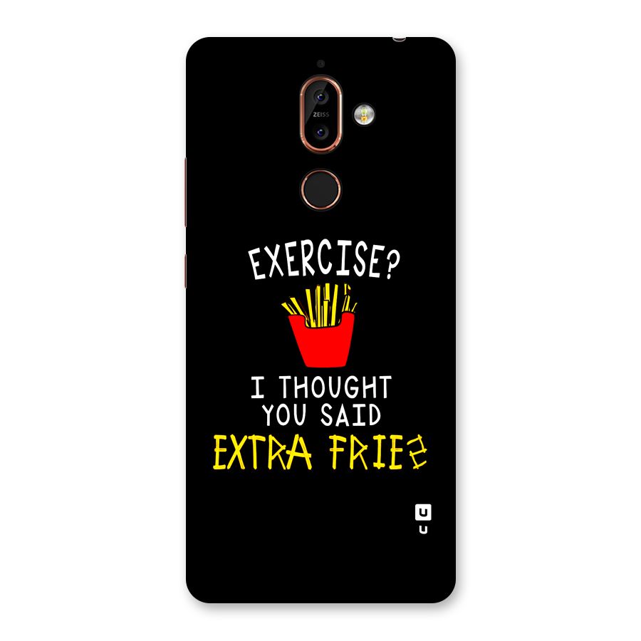 Extra Fries Back Case for Nokia 7 Plus