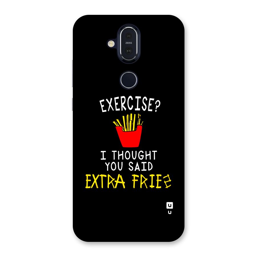 Extra Fries Back Case for Nokia 8.1