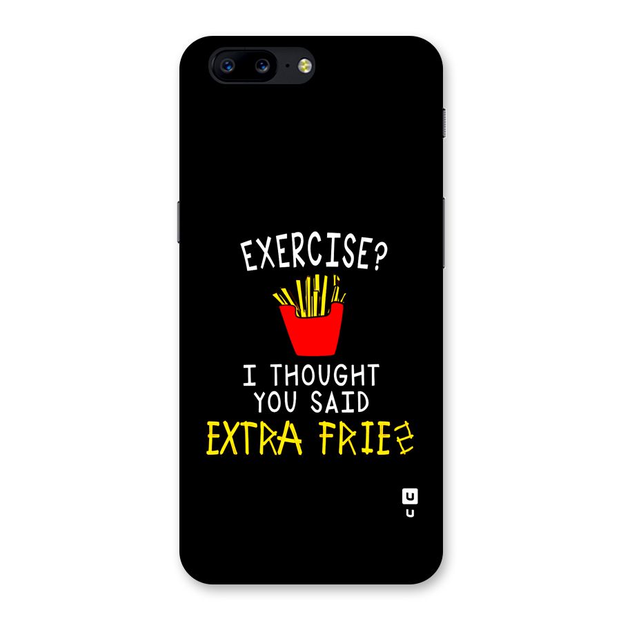 Extra Fries Back Case for OnePlus 5