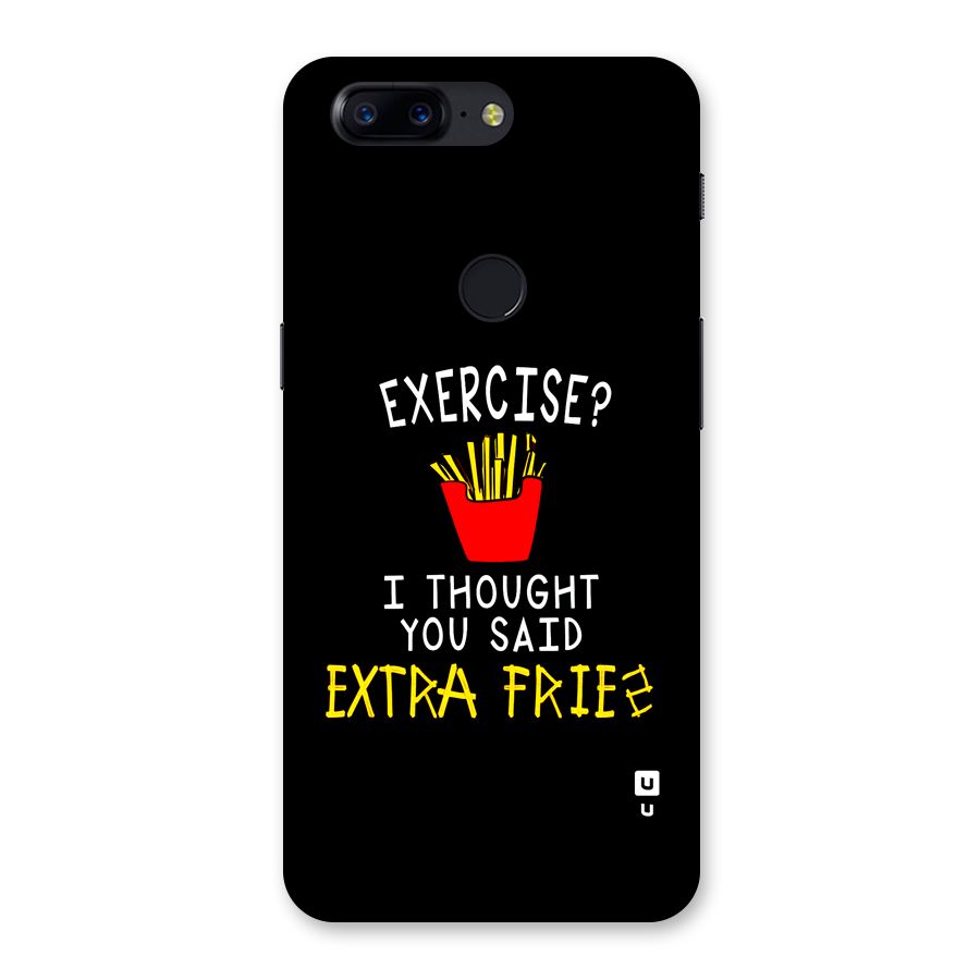 Extra Fries Back Case for OnePlus 5T