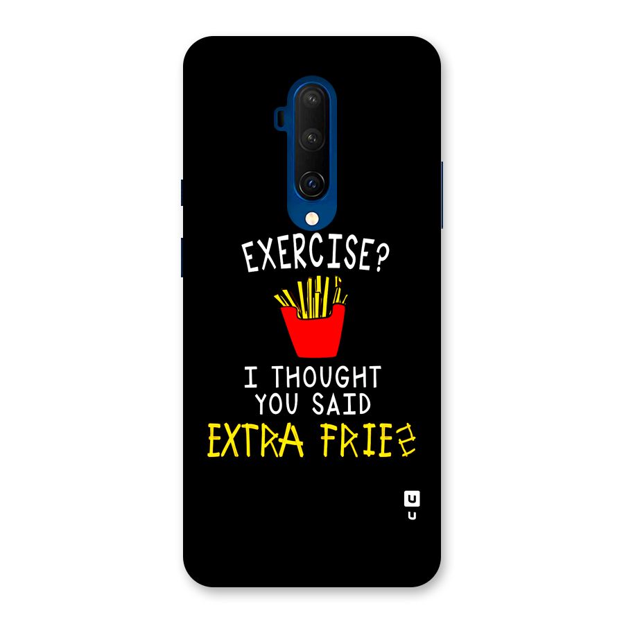 Extra Fries Back Case for OnePlus 7T Pro
