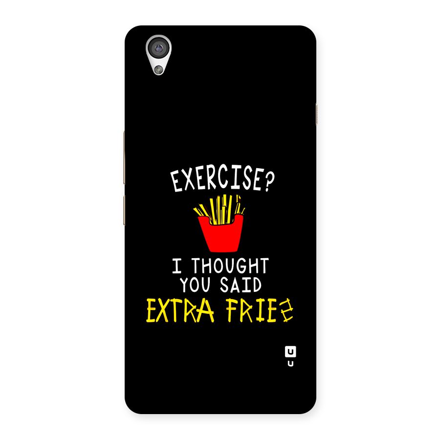 Extra Fries Back Case for OnePlus X