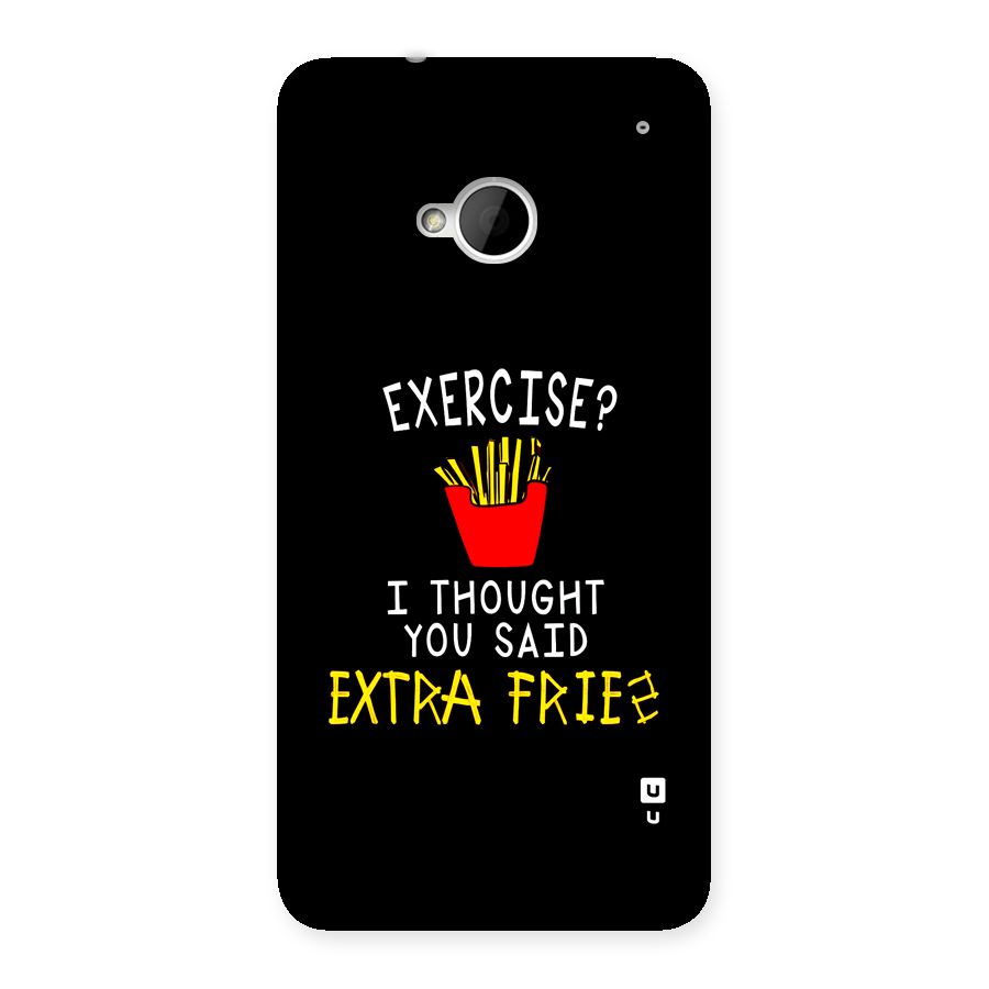 Extra Fries Back Case for One M7 (Single Sim)