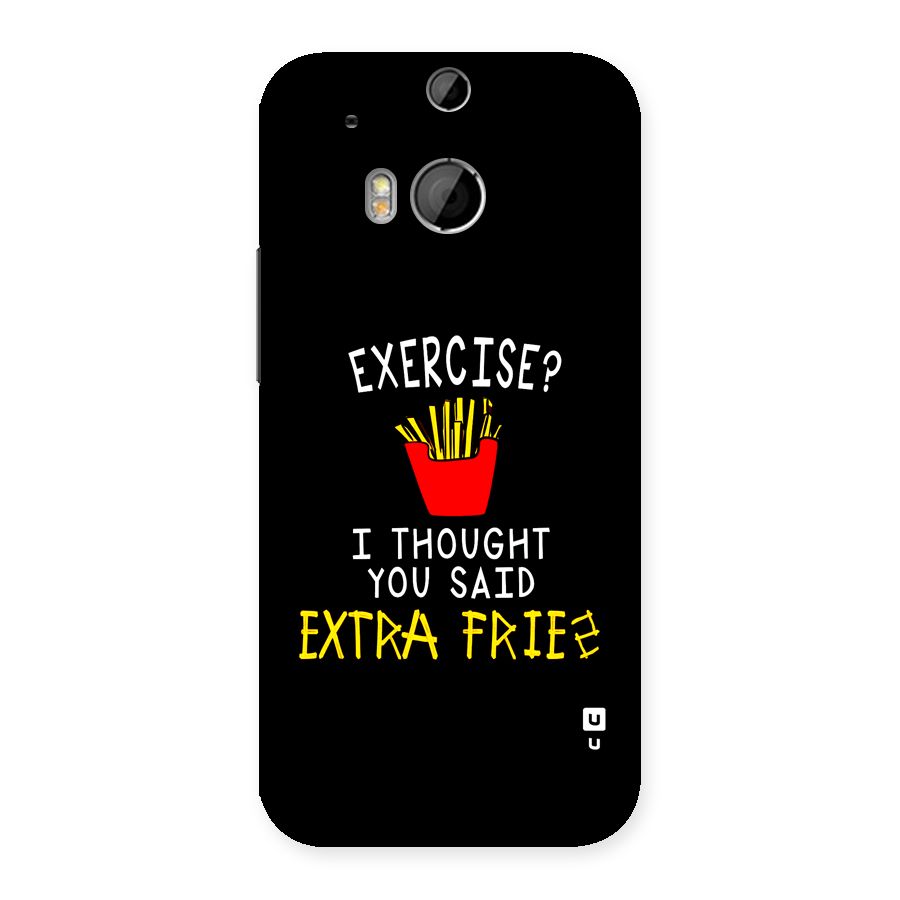 Extra Fries Back Case for One M8