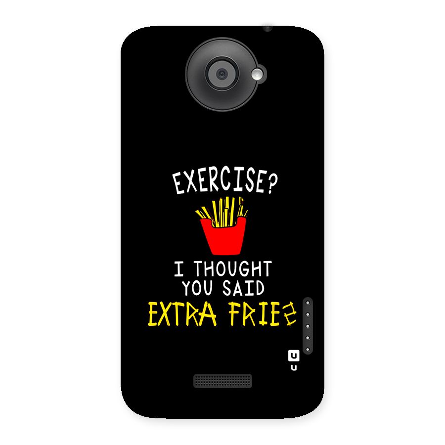 Extra Fries Back Case for One X