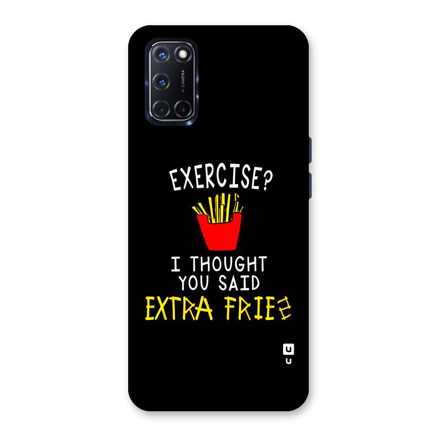 Extra Fries Back Case for Oppo A52