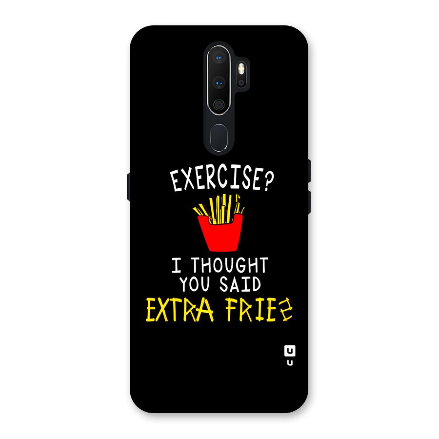 Extra Fries Back Case for Oppo A5 (2020)