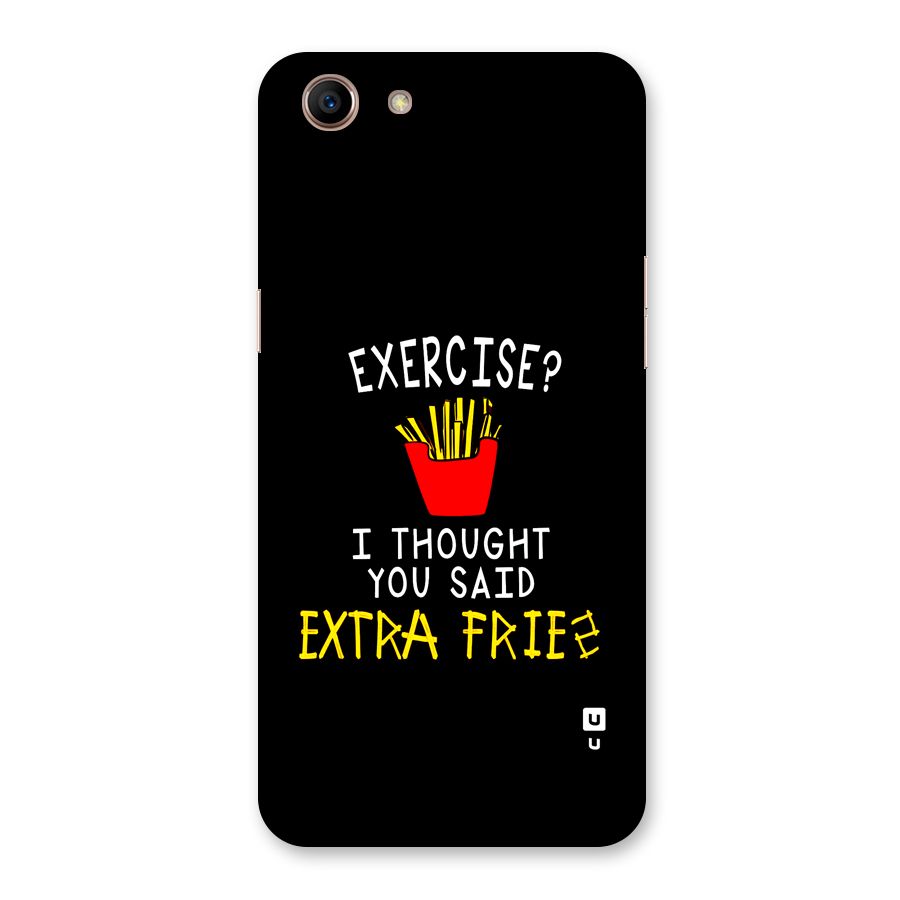 Extra Fries Back Case for Oppo A83 (2018)