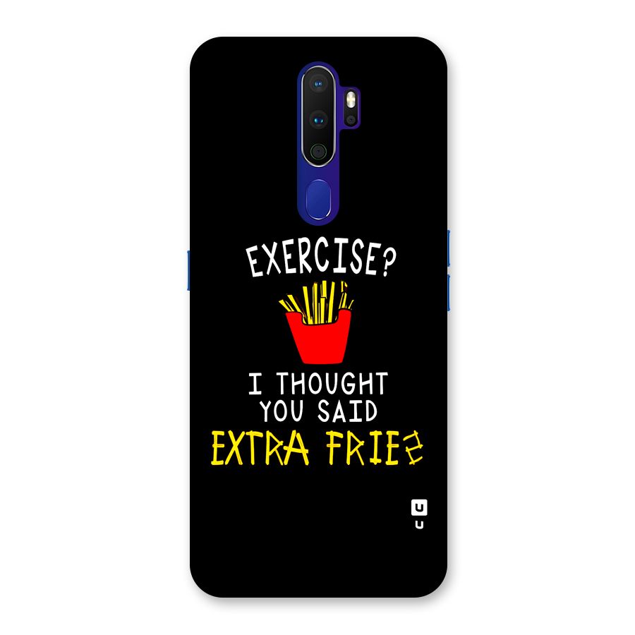 Extra Fries Back Case for Oppo A9 (2020)