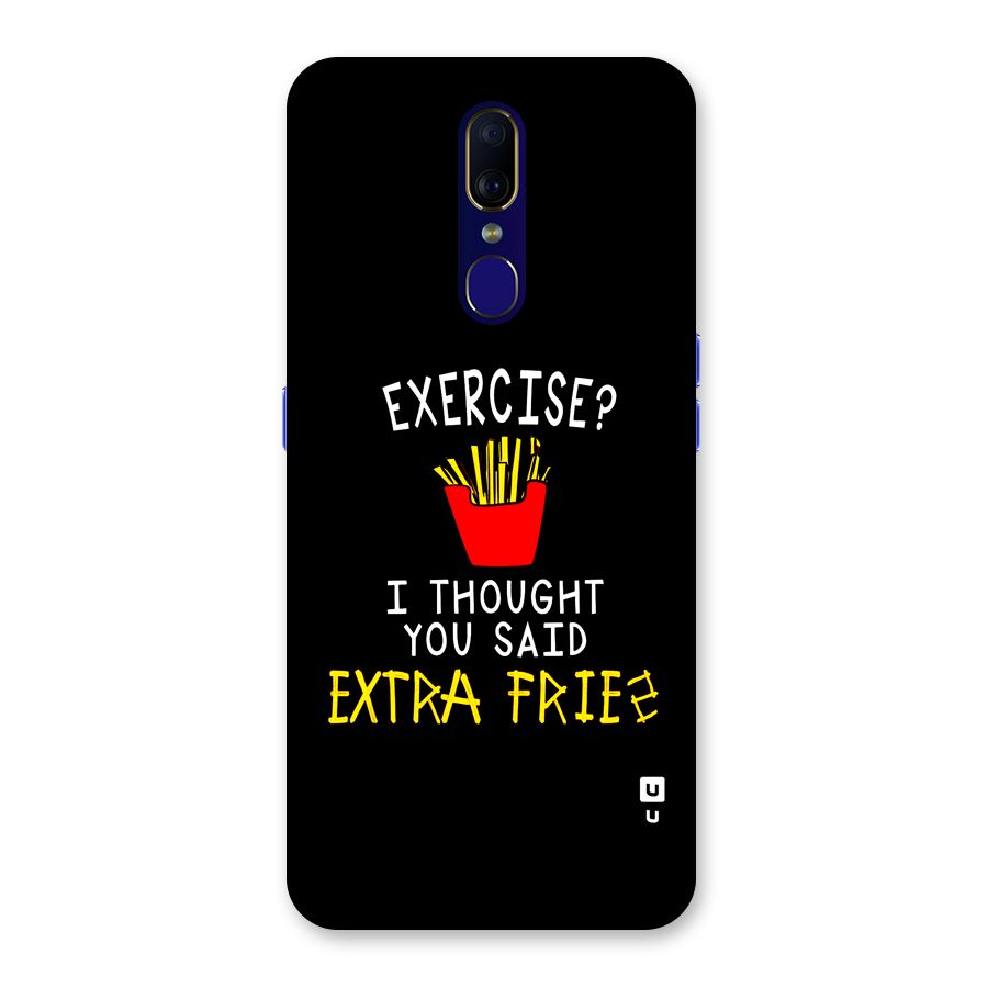 Extra Fries Back Case for Oppo F11