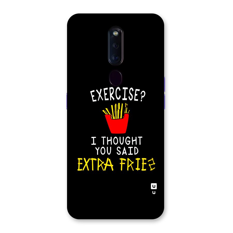 Extra Fries Back Case for Oppo F11 Pro