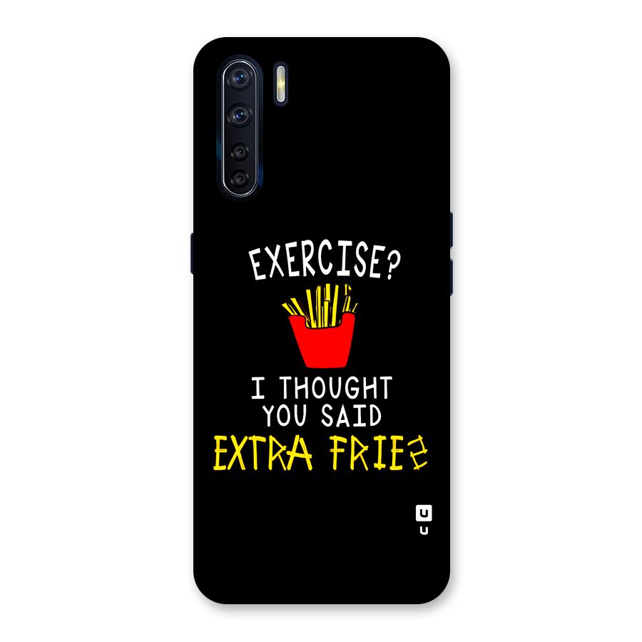 Extra Fries Back Case for Oppo F15