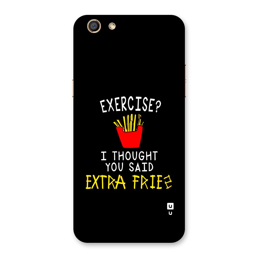 Extra Fries Back Case for Oppo F3