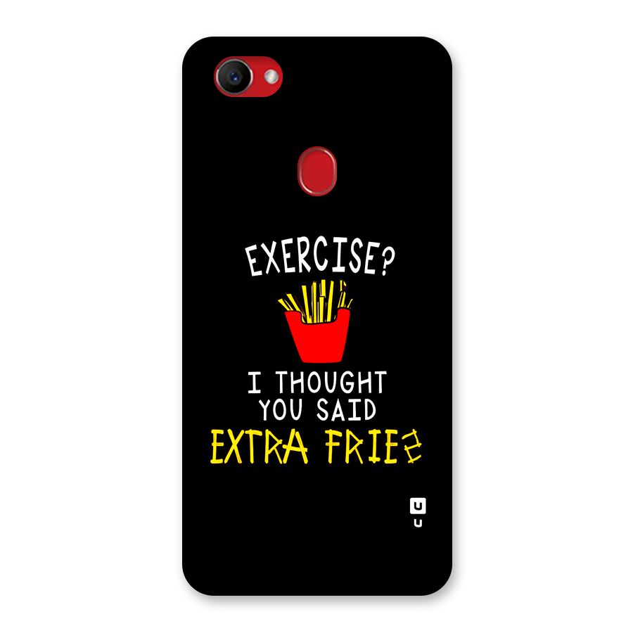 Extra Fries Back Case for Oppo F7