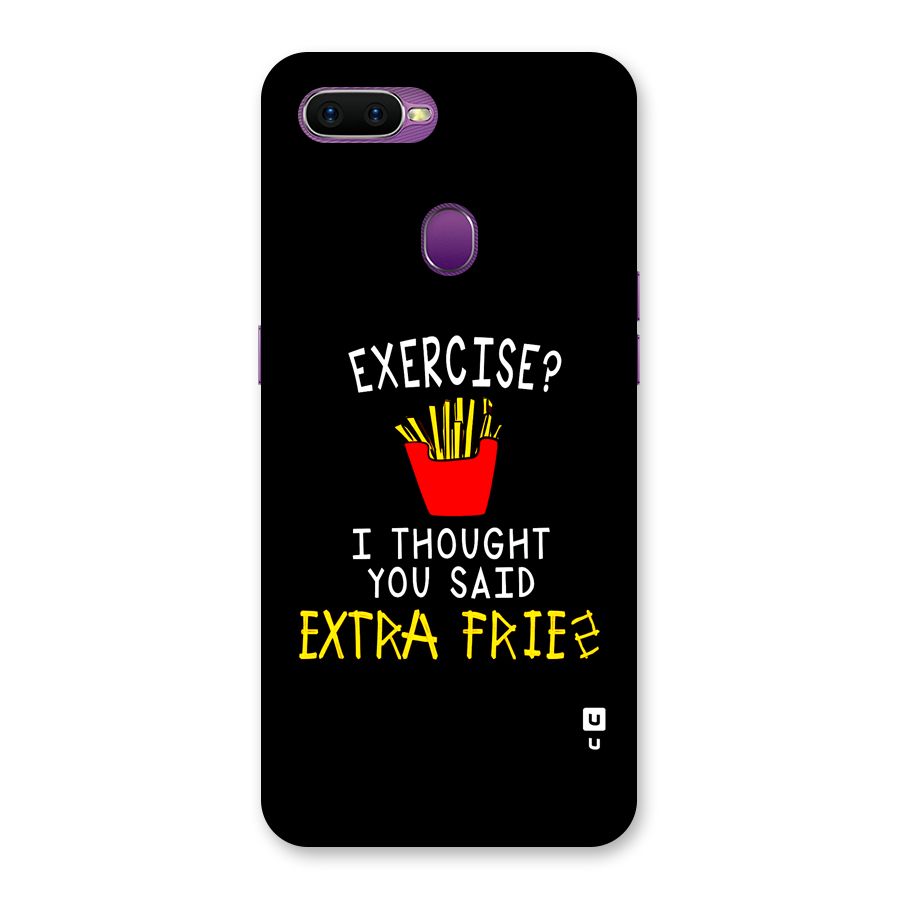 Extra Fries Back Case for Oppo F9
