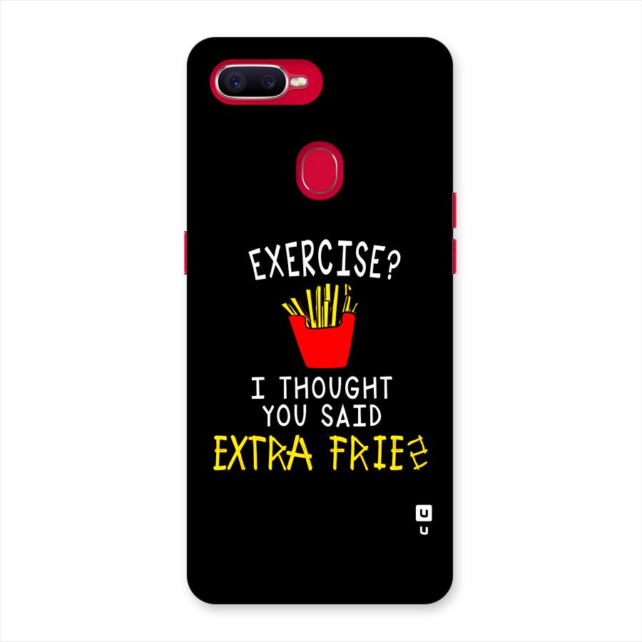 Extra Fries Back Case for Oppo F9 Pro