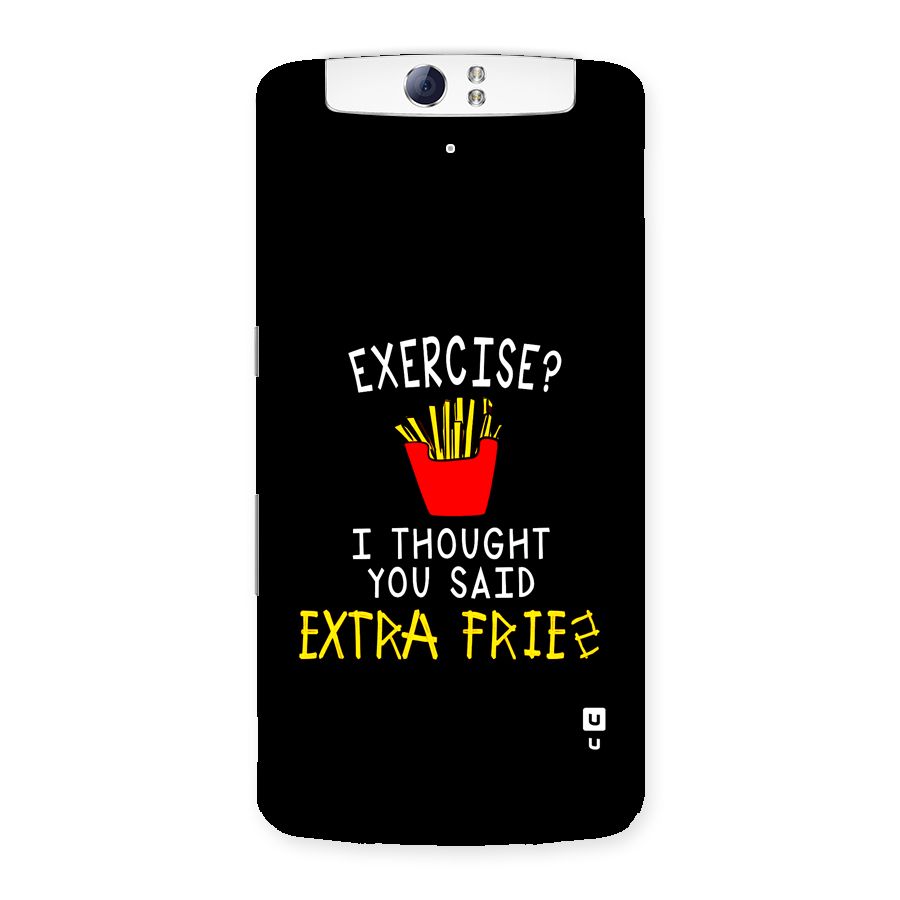 Extra Fries Back Case for Oppo N1