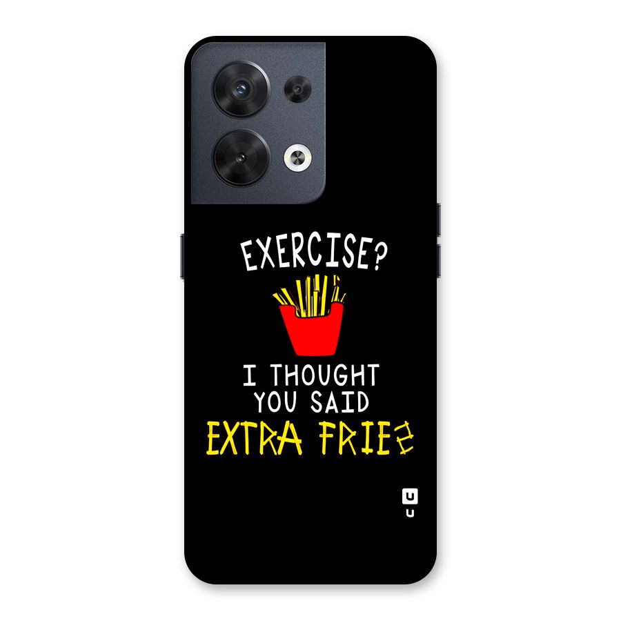 Extra Fries Back Case for Oppo Reno8 5G