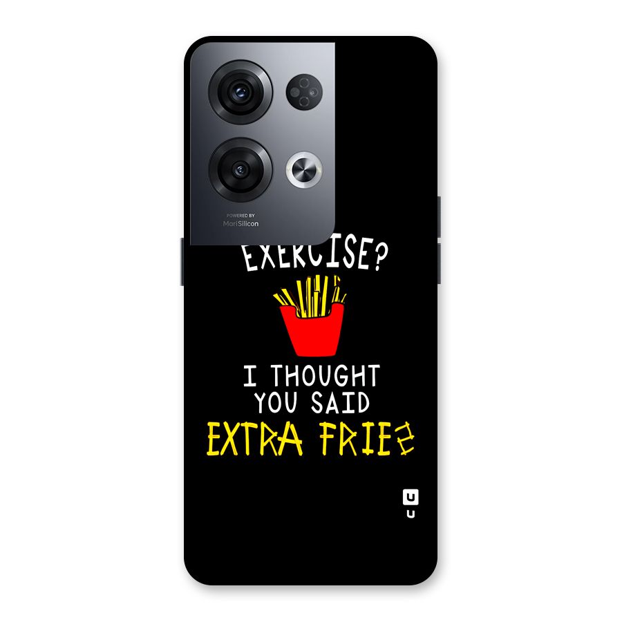Extra Fries Back Case for Oppo Reno8 Pro 5G