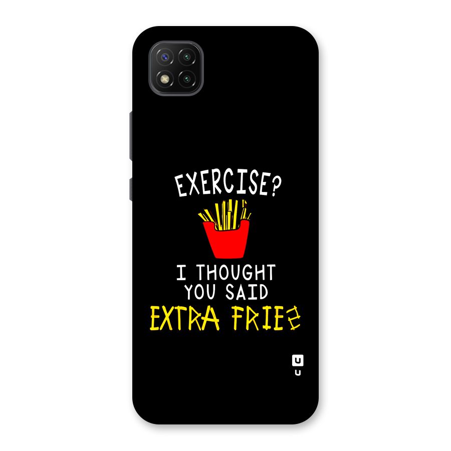 Extra Fries Back Case for Poco C3