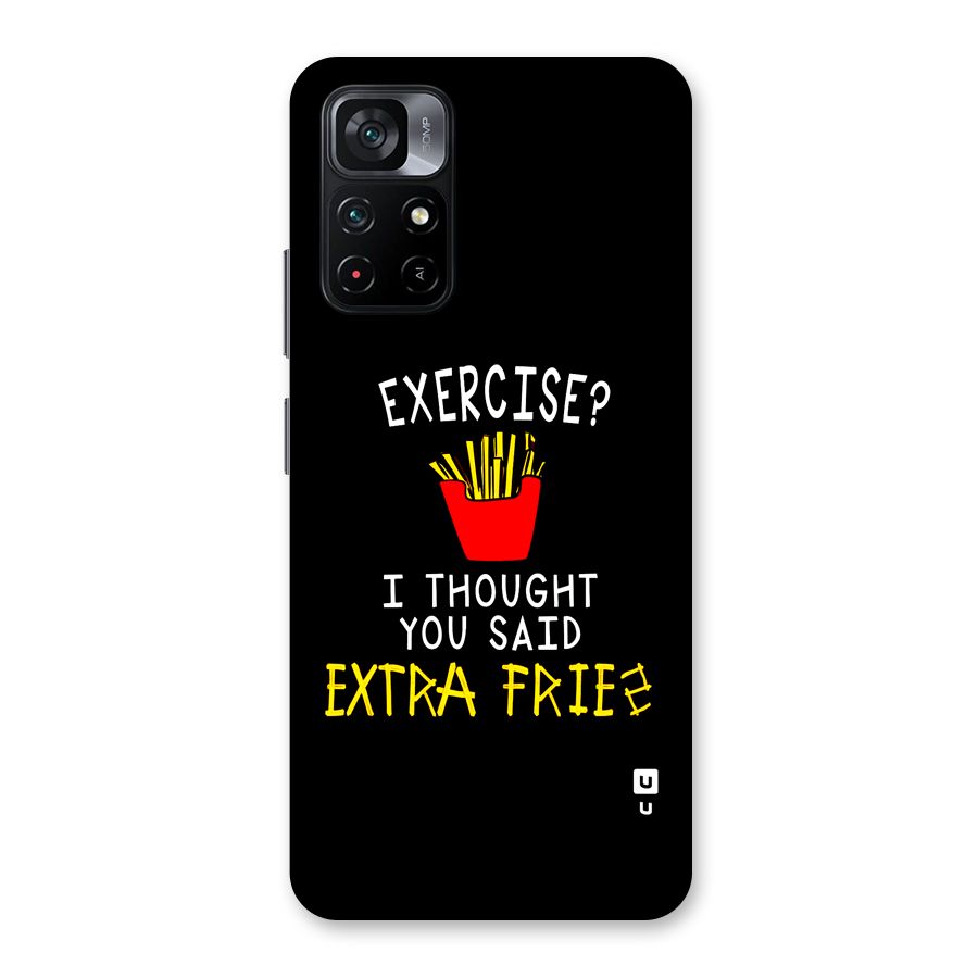 Extra Fries Back Case for Poco M4 Pro 5G
