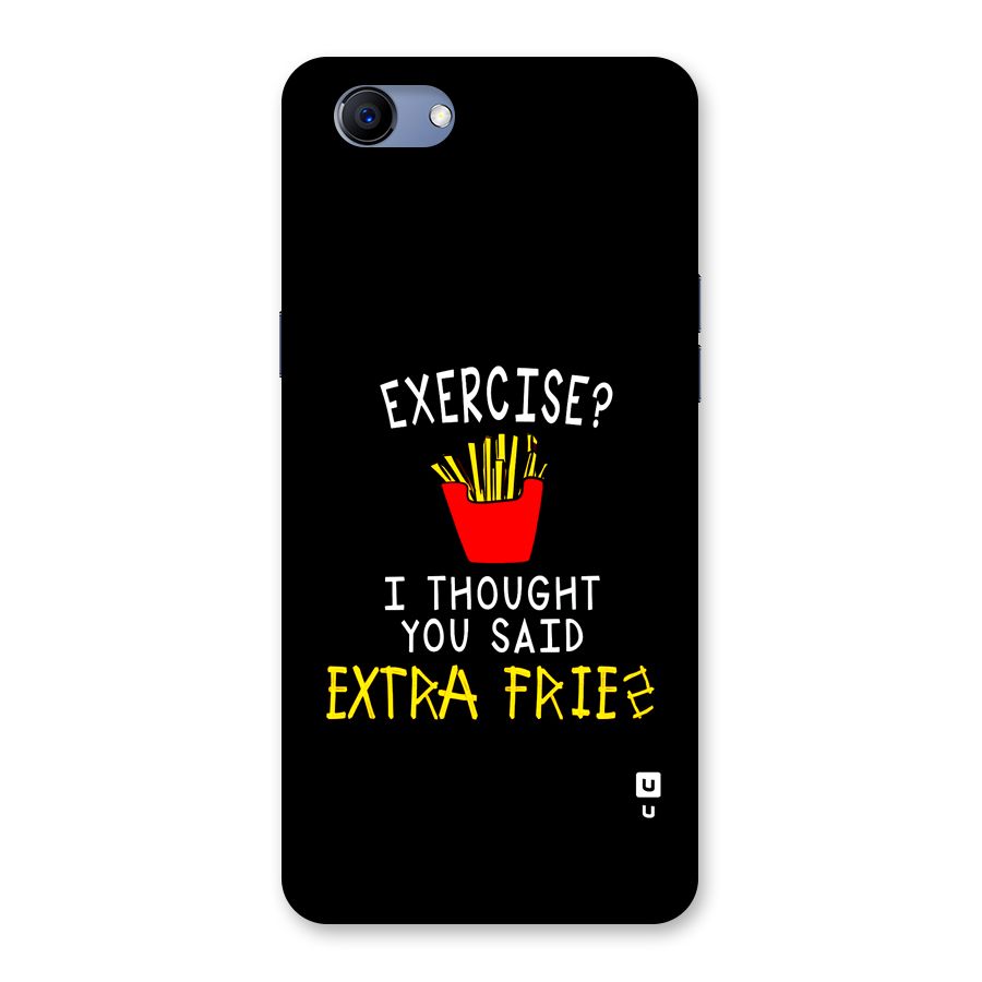 Extra Fries Back Case for Realme 1