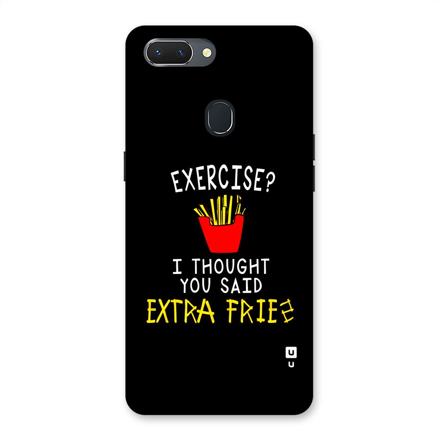 Extra Fries Back Case for Realme 2