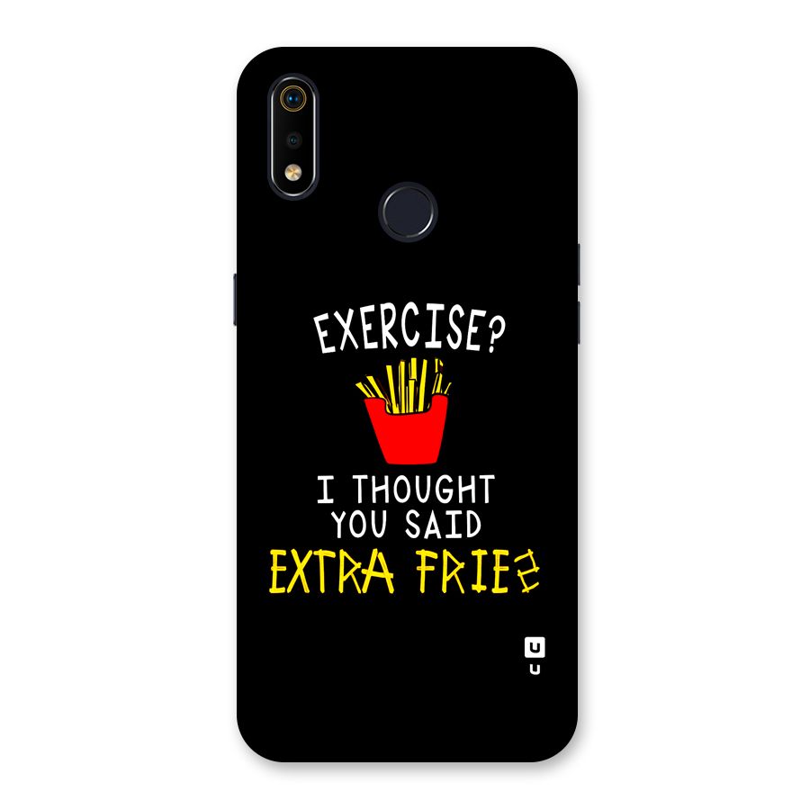 Extra Fries Back Case for Realme 3i