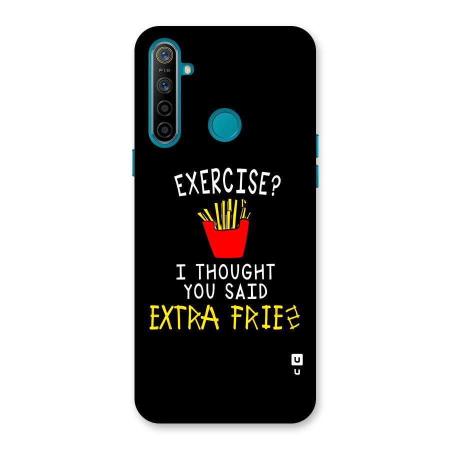 Extra Fries Back Case for Realme 5i