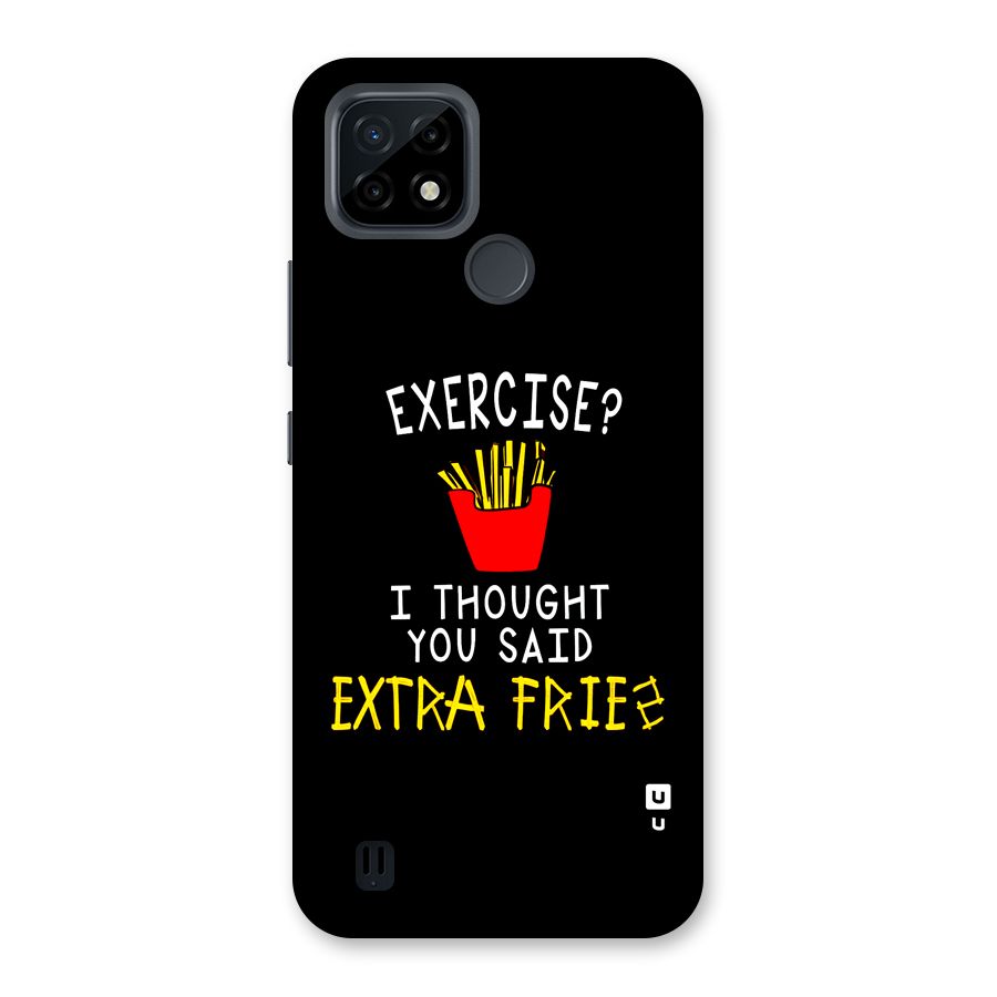Extra Fries Back Case for Realme C21