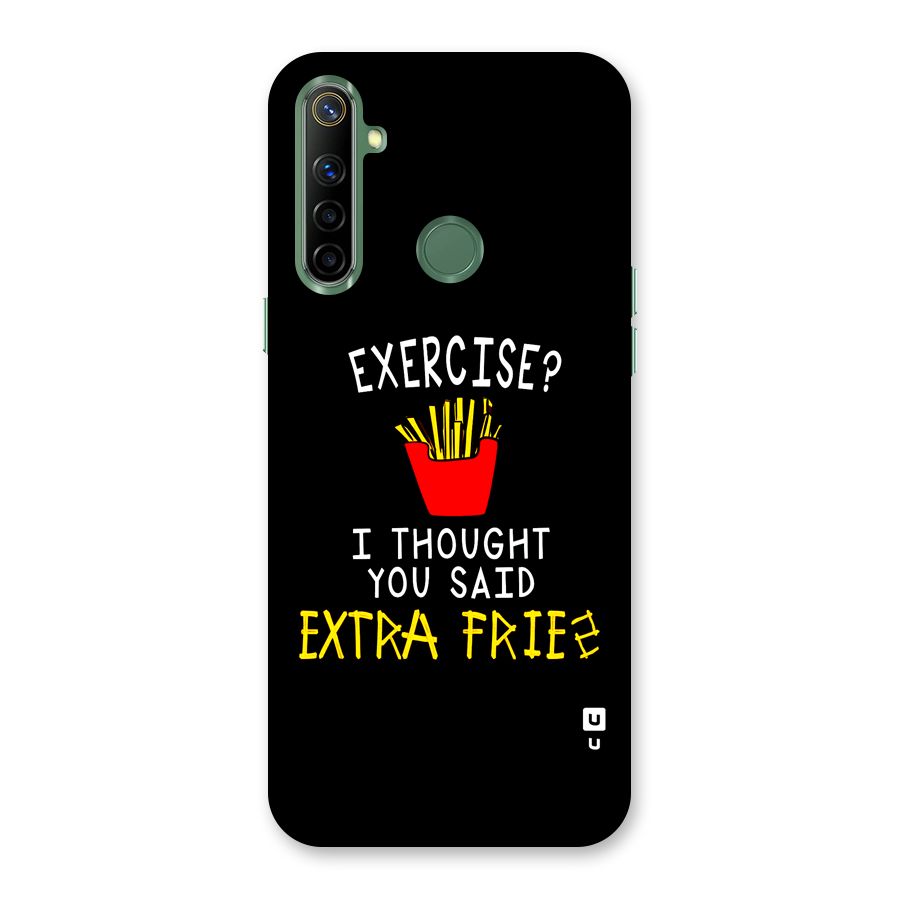 Extra Fries Back Case for Realme Narzo 10