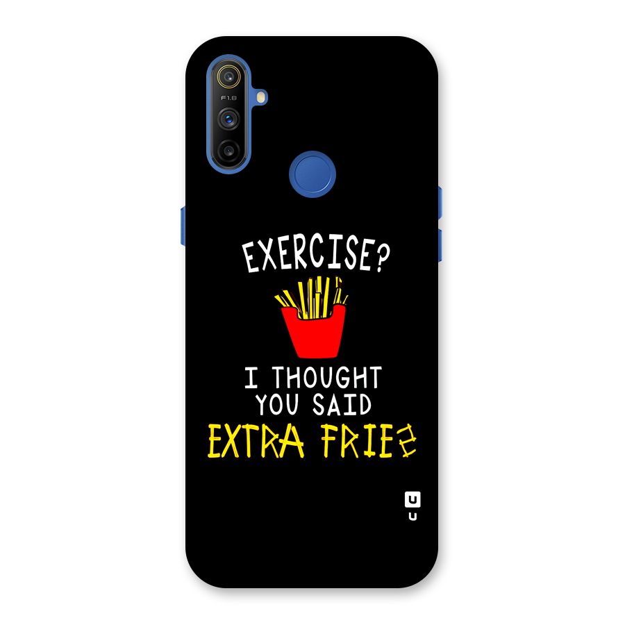 Extra Fries Back Case for Realme Narzo 10A