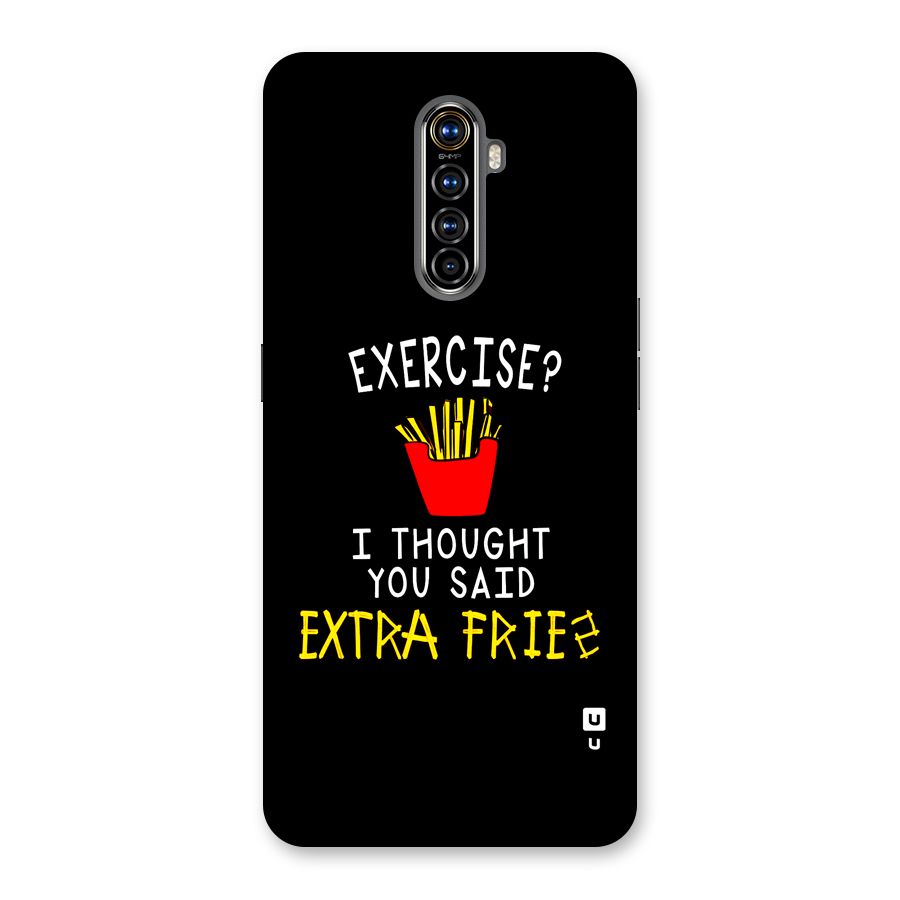 Extra Fries Back Case for Realme X2 Pro